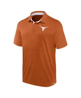 Men's Fanatics Heather Texas Orange Texas Longhorns Classic Homefield Polo Shirt