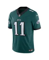 Men's Nike A.j. Brown Midnight Green Philadelphia Eagles Vapor F.u.s.e. Limited Jersey