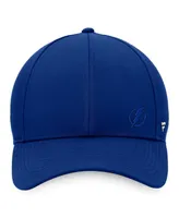 Women's Fanatics Blue Tampa Bay Lightning Authentic Pro Road Structured Adjustable Hat