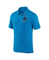 Men's Nike Blue Miami Marlins Next Level Performance Polo Shirt