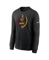 Men's Nike Black Washington Commanders Icon Legend Long Sleeve T-shirt