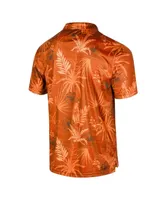 Men's Colosseum Orange Clemson Tigers Palms Team Polo Shirt