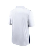 Men's Fanatics White, Navy Seattle Mariners Sandlot Game Polo Shirt