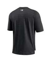 Men's Nike Black Arizona Diamondbacks Authentic Collection Pregame Raglan Performance V-Neck T-shirt