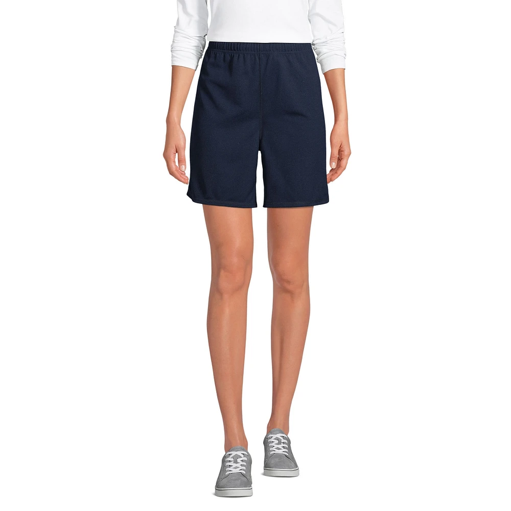 Lands' End Women's School Uniform Mesh Gym Shorts