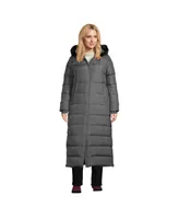 Lands' End Plus Size Down Maxi Winter Coat