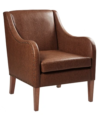 Ink+Ivy Ferguson 28" Faux Leather Accent Chair