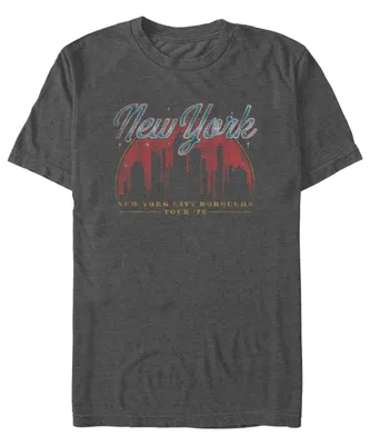Fifth Sun Men's City Tour Short Sleeve T-shirt