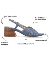 Journee Collection Women's Kirsi Square Toe Sandals