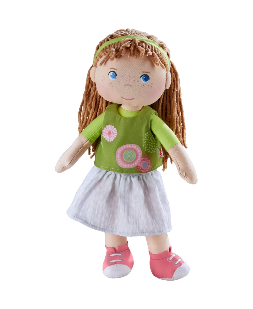 Hedda 12" Soft Doll with Brown Hair and Embroidered Face