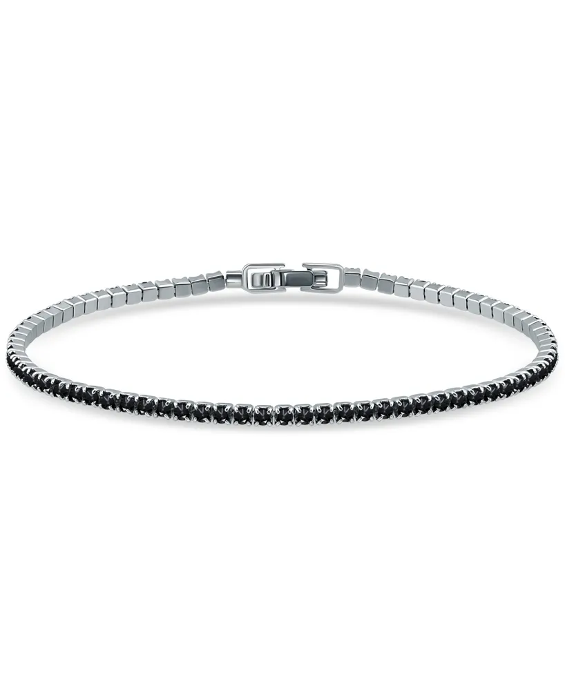 Giani Bernini Cubic Zirconia Tennis Bracelet Sterling Silver, Created for Macy's