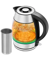 Chefman 1.8L Stay Hot Electric Kettle with Tea Infuser