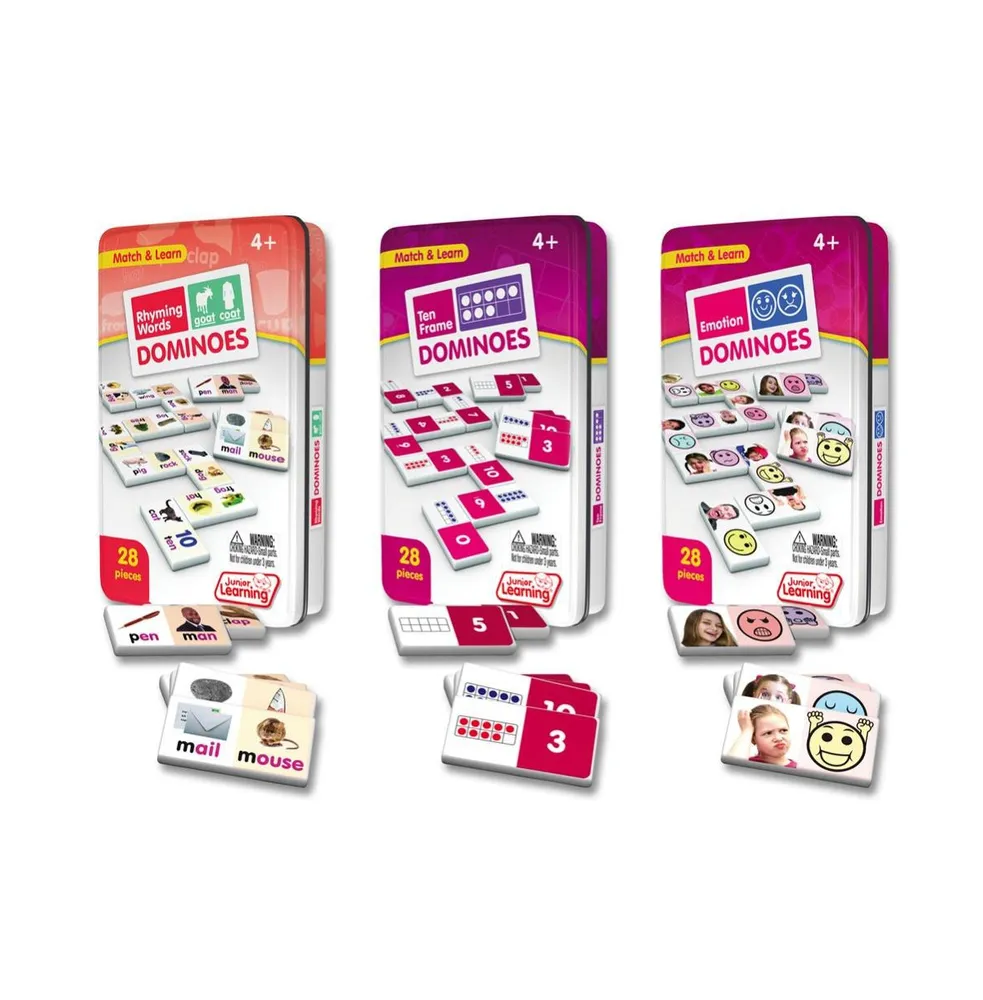 Junior Learning Junior Learning: Learning Dominoes - Set of 3