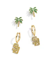 Women's Baublebar San Diego Padres 2-Pack Earrings Set