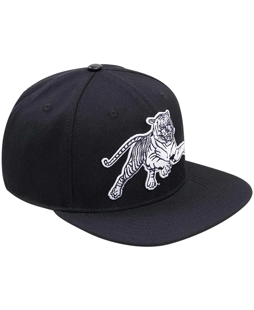 Men's Pro Standard Black Jackson State Tigers Arch Over Logo Evergreen Snapback Hat