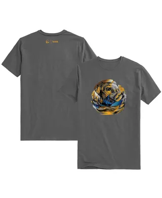 Men's and Women's The Wild Collective Charcoal Golden State Warriors 2022/23 City Edition T-shirt