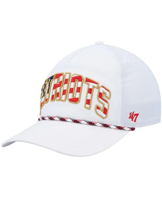 Pittsburgh Steelers '47 Hitch Stars and Stripes Trucker Adjustable Hat -  White