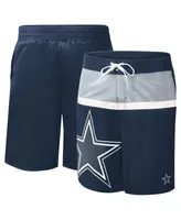 Men's G-iii Sports by Carl Banks Navy Dallas Cowboys Sea Wind Swim Trunks