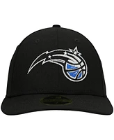 Men's New Era Black Orlando Magic Team Low Profile 59FIFTY Fitted Hat