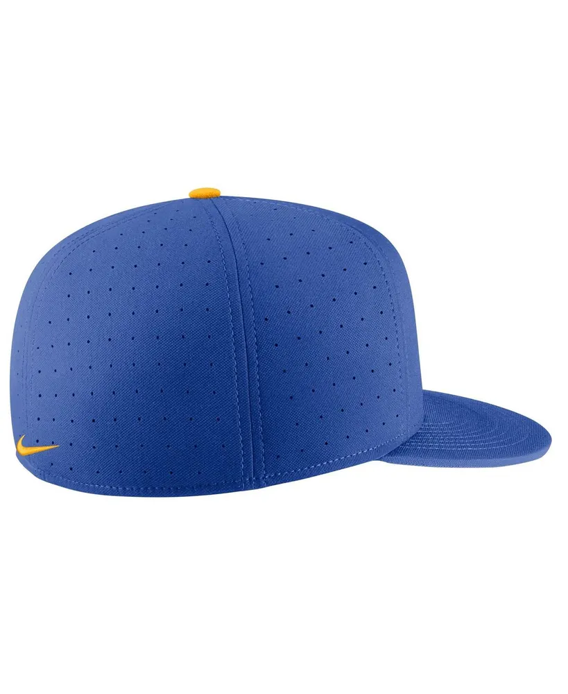 Men's Nike Royal Pitt Panthers Aero True Baseball Performance Fitted Hat