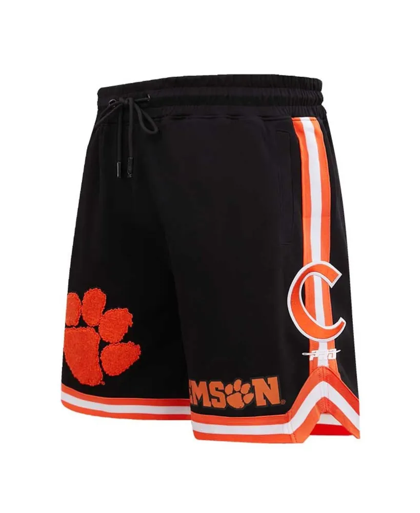 Men's Pro Standard Black Clemson Tigers Classic Shorts