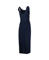 Women's G-iii 4Her by Carl Banks Navy Minnesota Twins Game Over Maxi Dress