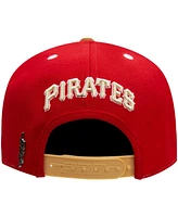 Men's Pro Standard White, Red Pittsburgh Pirates Strawberry Ice Cream Drip Snapback Hat