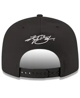 Men's New Era Black Kyle Busch 9FIFTY Flawless Adjustable Hat