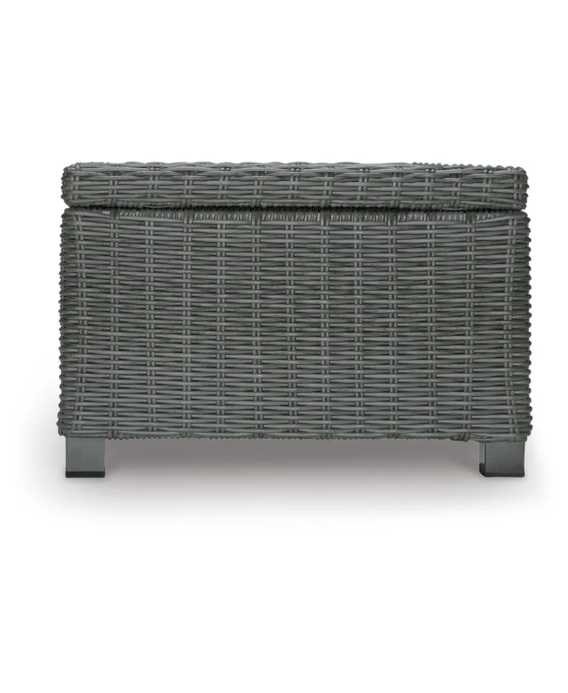 Signature Design By Ashley 17.75" Resin Wicker Outdoor Coffee Table