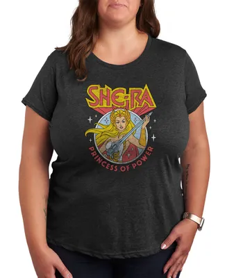 Hybrid Apparel Trendy Plus Size She-Ra Graphic T-shirt