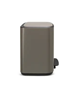 Bo Step on Dual Compartment Trash Can, 3 plus 6 Gallon, 11 23 Liter