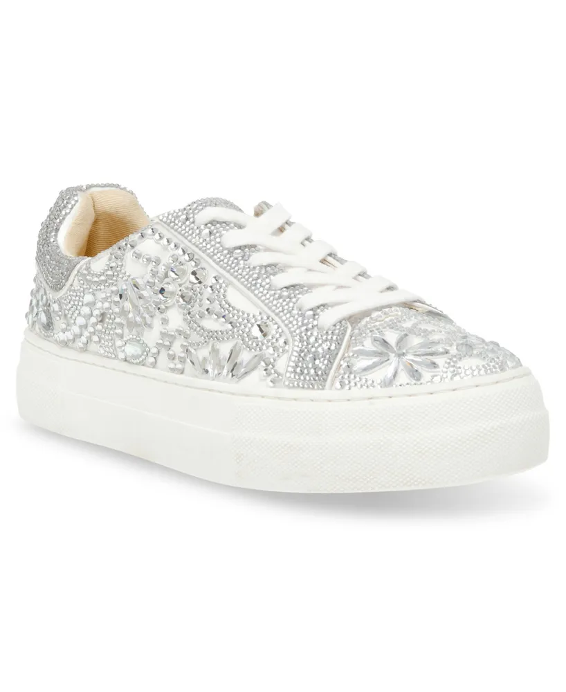 Betsey Johnson Sparkle Tennis Shoes