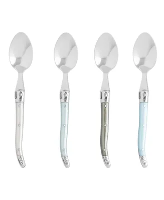 French Home Laguiole Coffee Spoons, Set of 4 - Mother of Pearl