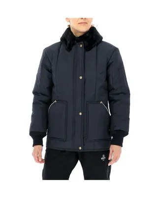 RefrigiWear Women's Insulated Iron-Tuff Polar Jacket with Soft Fleece Collar