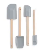 The Cellar Core 4 Pc. Silicone & Wood Spatula Set, Created for Macy's