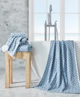 Nautica Zane Chevron Cotton Terry 6 Piece Towel Set