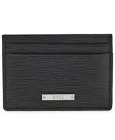 Boss Men's Italian-Leather Card Holder