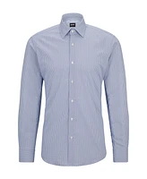 Boss by Hugo Men's Patterned Regular-Fit Shirt