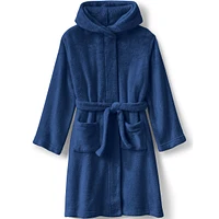 Lands' End Little Girls Fleece Hooded Robe