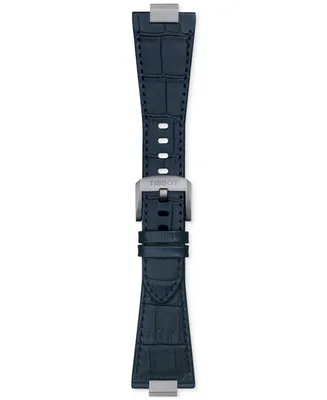 Tissot Official Prx Interchangeable Blue Leather Watch Strap
