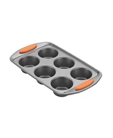 Rachael Ray Yum-o! Oven Lovin Cups Nonstick 6-Cup Muffin Pan