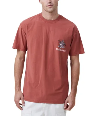 Cotton On Men's Budweiser Loose Fit T-shirt