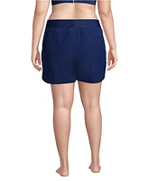 Lands' End Women's Plus 5" Board Shorts with Panty