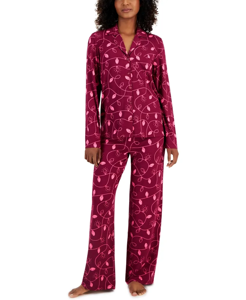 Lauren Ralph Lauren Women's 2-Pc. Paisley-Print Pajamas Set - Macy's