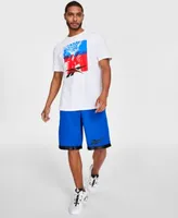 Reebok Mens Basketball Graphic T Shirt Shorts