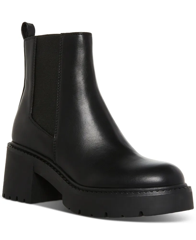 Madden Girl Trust Lug-Sole Chelsea Booties