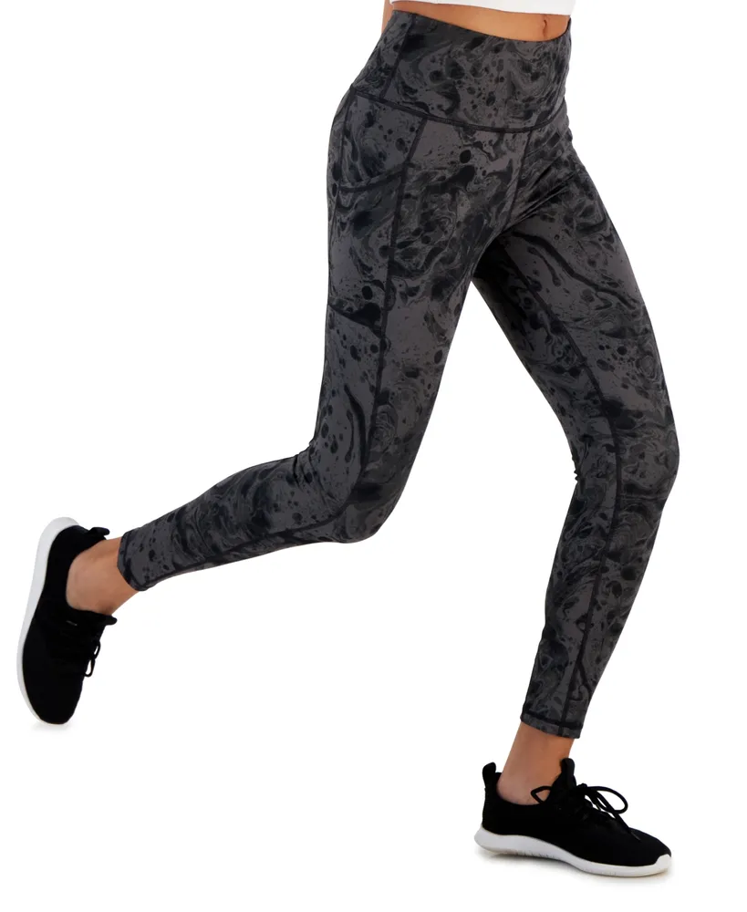 Id Ideology Women's Active Printed 7/8 Leggings, Created for Macy's