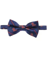 Men's Blue Ole Miss Rebels Oxford Bow Tie