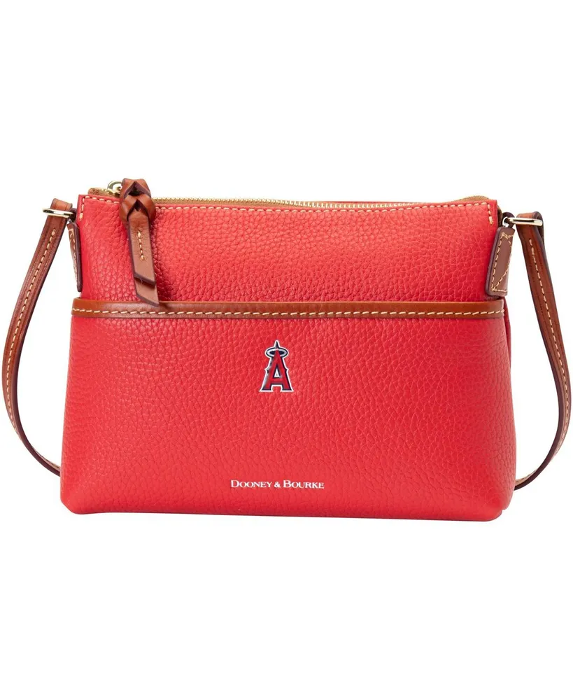 Women's Dooney & Bourke Los Angeles Angels Pebble Ginger Crossbody