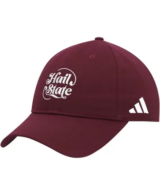 Men's adidas Maroon Mississippi State Bulldogs Slouch Adjustable Hat